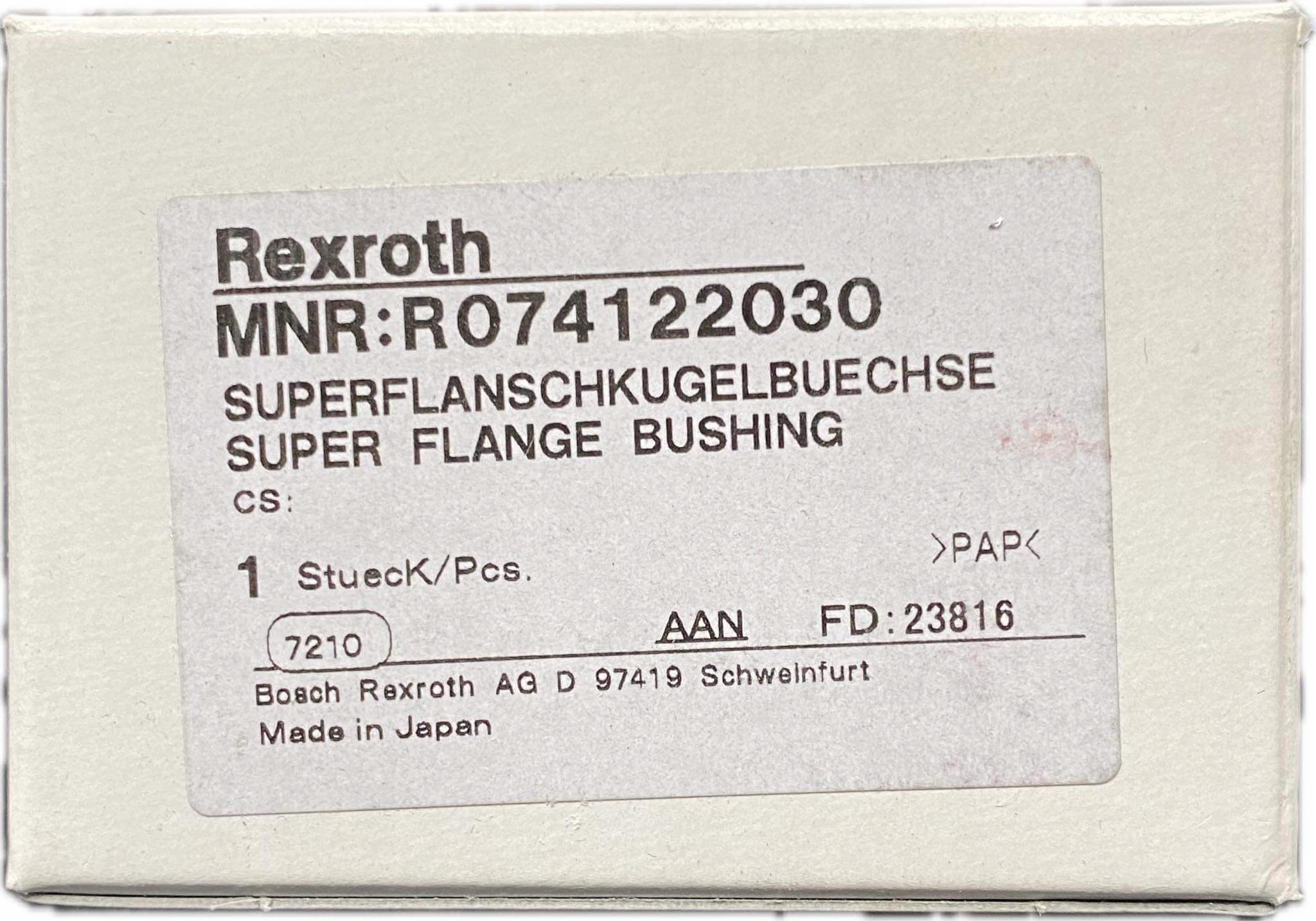 Axiálne ložisko Rexroth MNR R074122030 32 mm